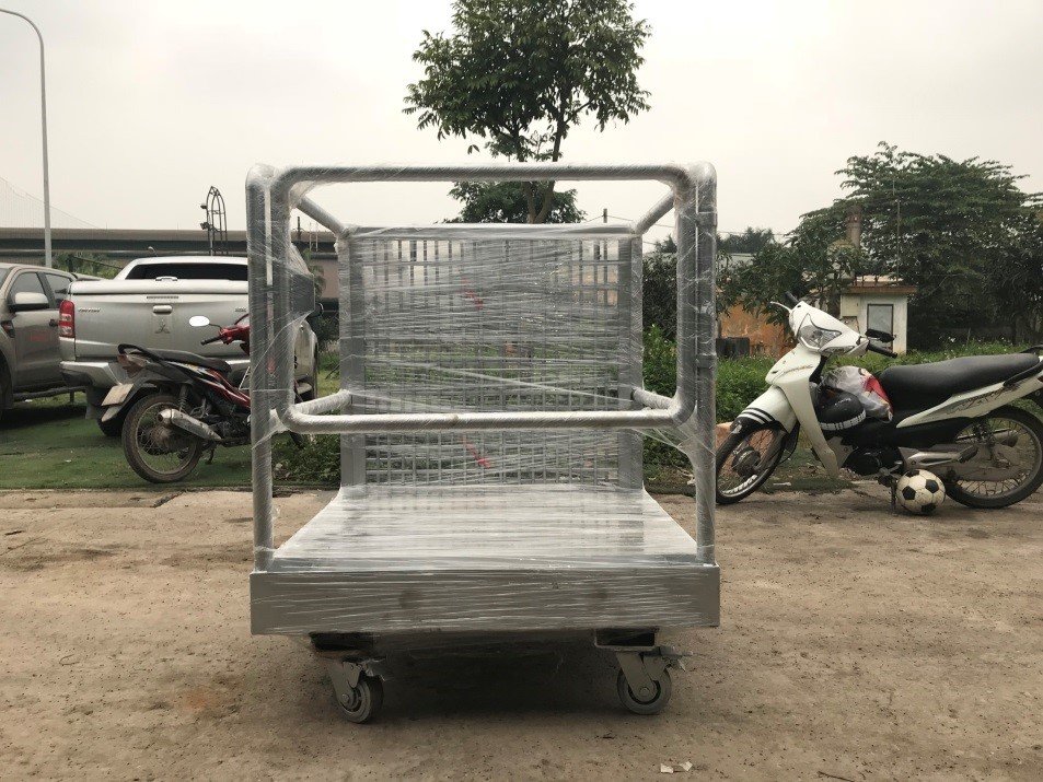 Lồng thép an toàn cho xe nâng
