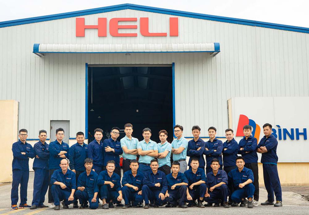 Xe nâng HELI Top 1 tại Việt Nam